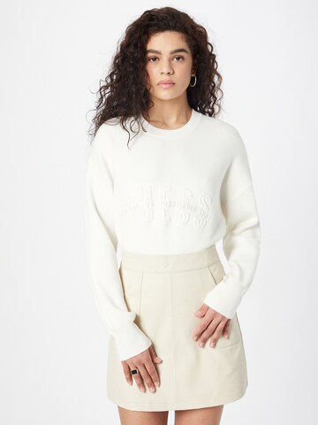 GUESS - Pullover 'Odette' em bege: frente