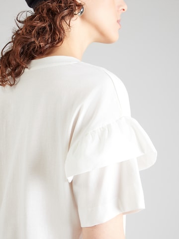 SELECTED FEMME T-Shirt 'SLFJESMINES' in Weiß