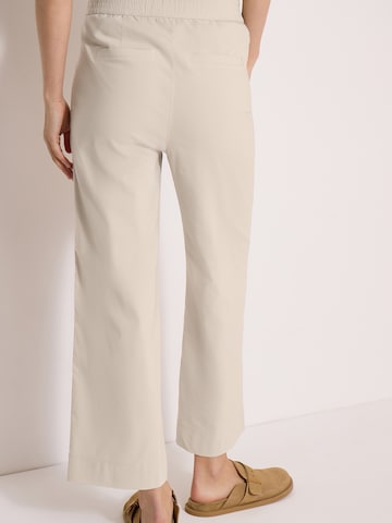 CECIL Wide leg Pants 'Neele' in Beige