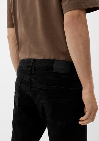 s.Oliver Slim fit Jeans 'Keith' in Black