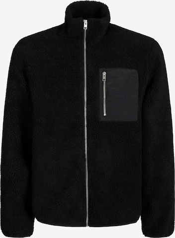 JACK & JONES - Chaqueta de invierno en negro: frente
