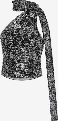 Haut faina en noir : devant