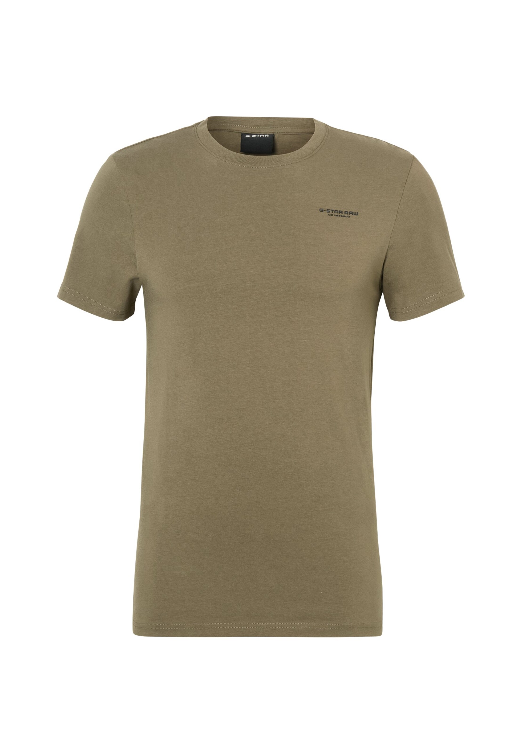 T-Shirt G-STAR en vert : devant