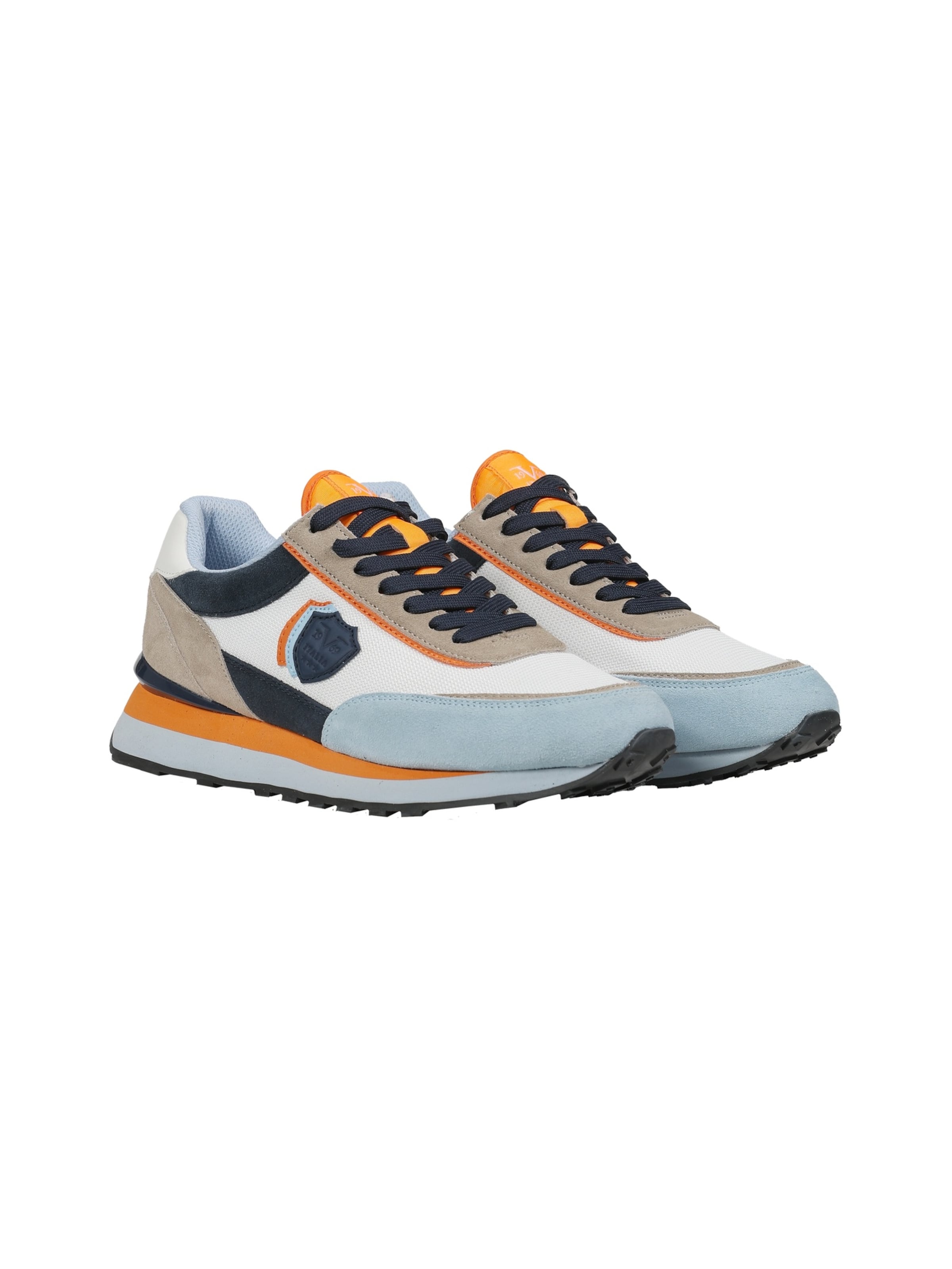 19V69 ITALIA Platform trainers 'Venezia 1.1' in Blue