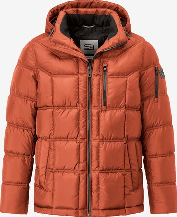 S4 Jackets Winter Jacket in Brown: front