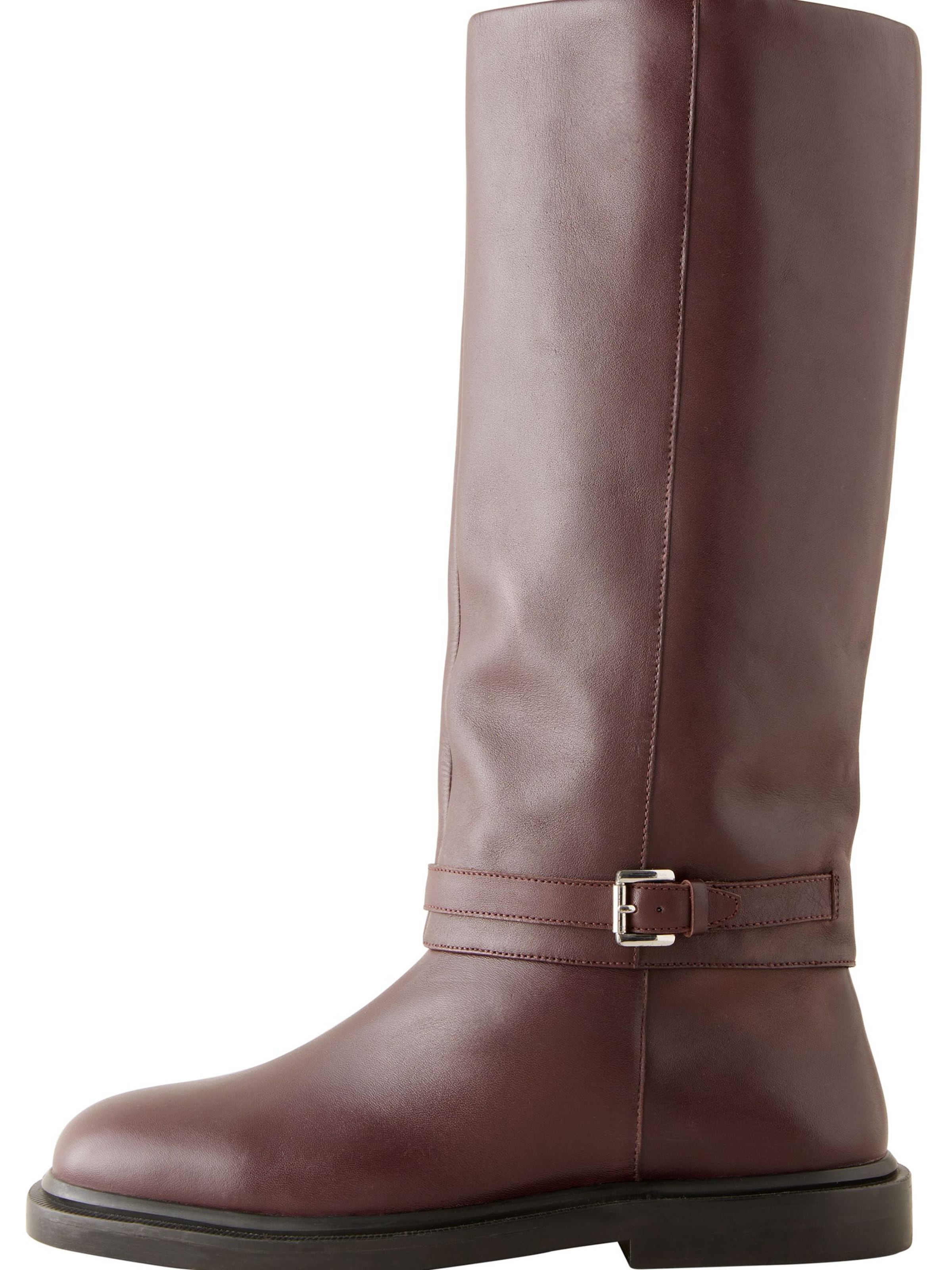 Next Сапоги в Коричневый: спереди