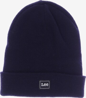 Lee Hat & Cap in One size in Blue: front