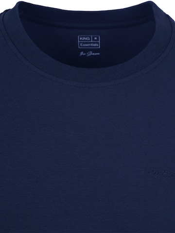 KING Essentials Shirt 'The Shawn'‌‌‌‌‌‌‌‌‌‌ in Blau