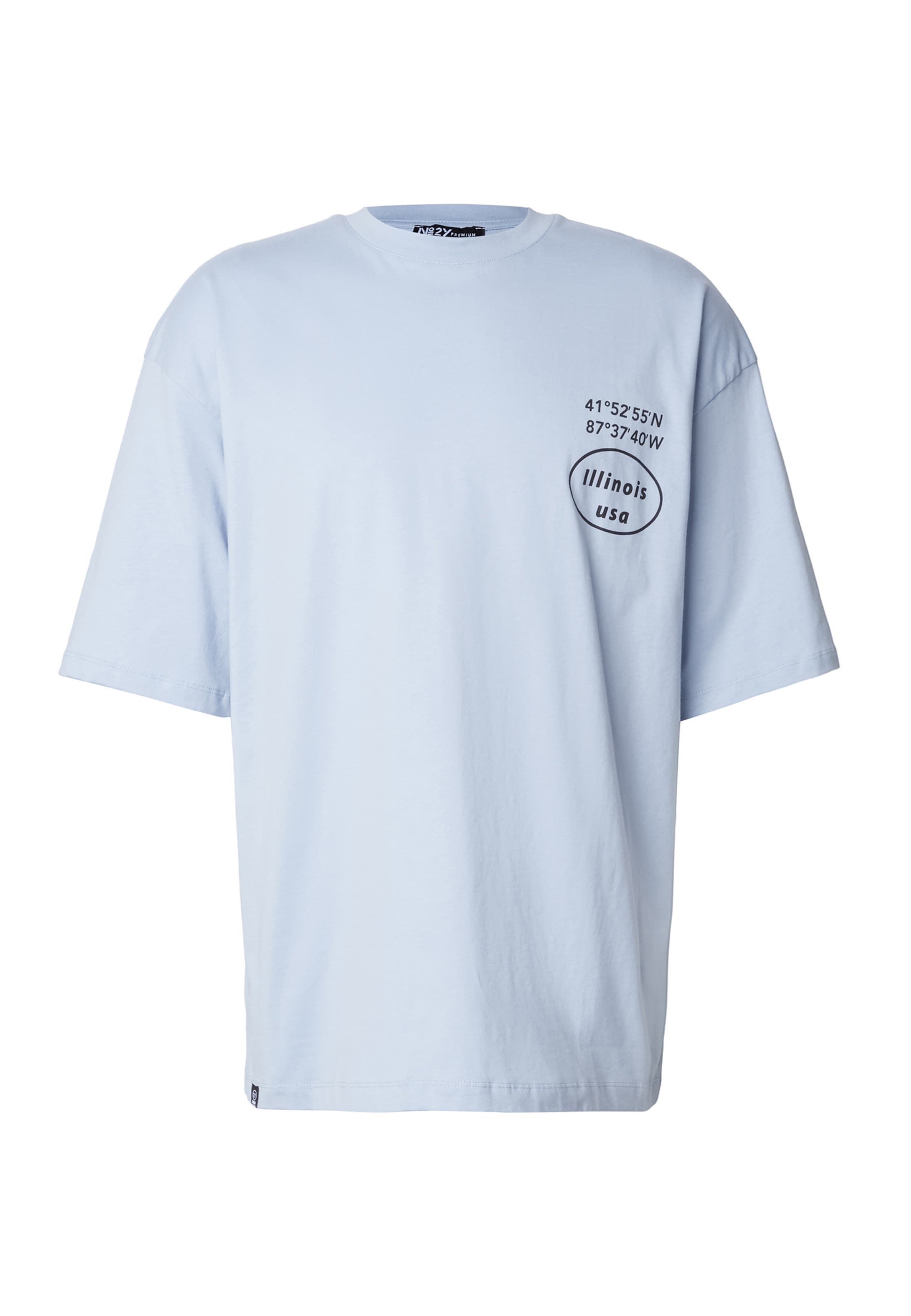 2Y Premium Shirt in Blue: front