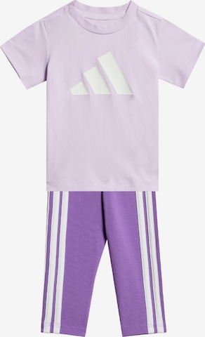 ADIDAS SPORTSWEAR Trainingsanzug 'Essentials' in Lila: Vorderseite