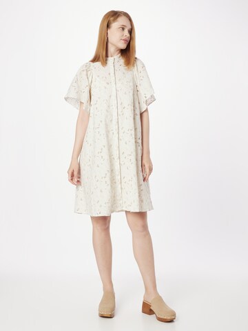 BRUUNS BAZAAR Dress in White: front