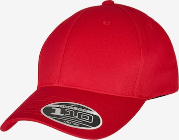 Casquette 'Flexfit' Flexfit en rouge : devant