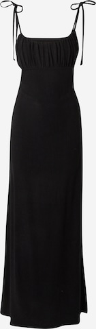 MisspapLjetna haljina - crna boja: prednji dio