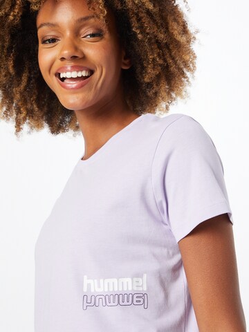 Hummel Functioneel shirt in Lila