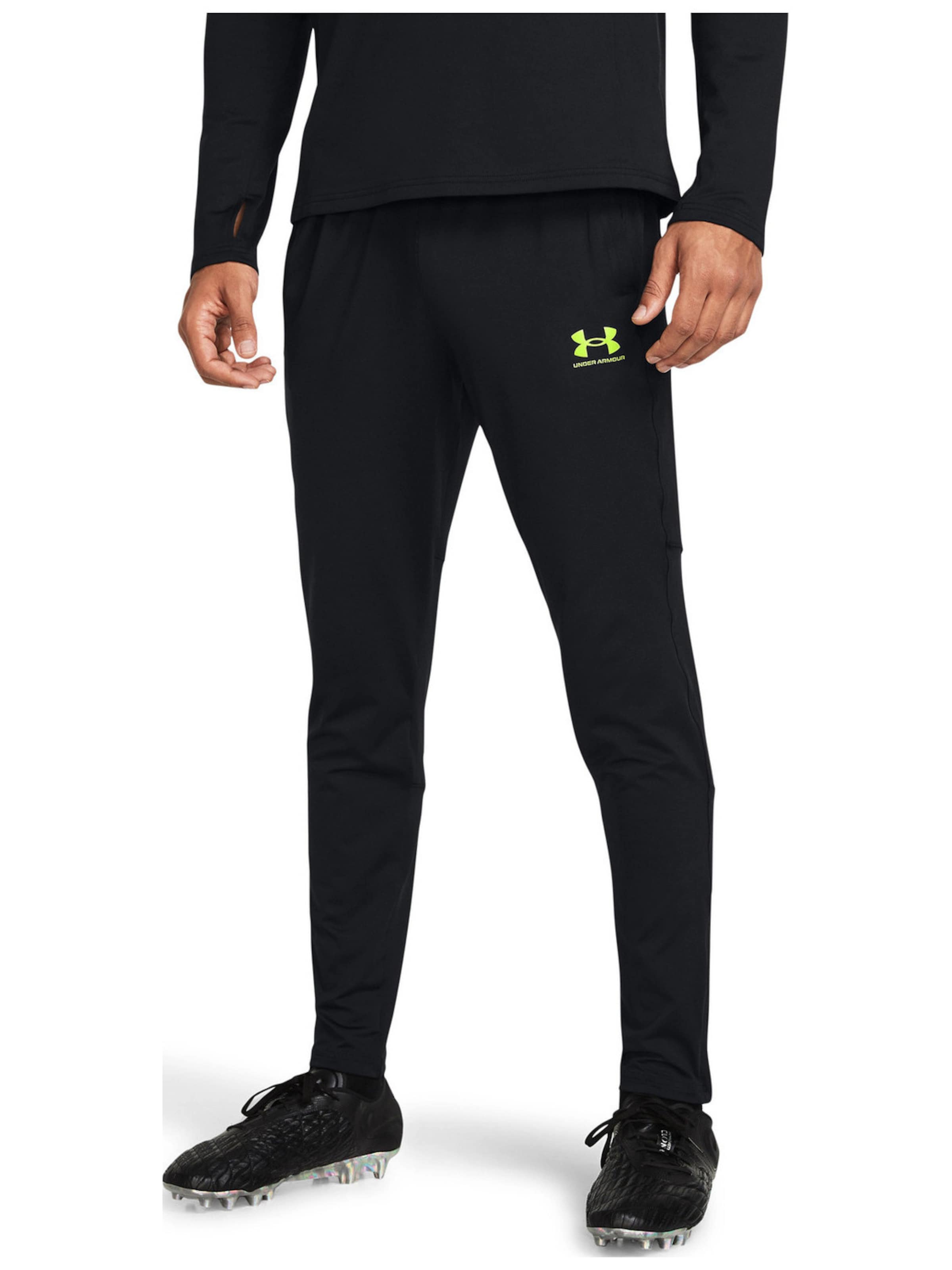 UNDER ARMOUR Regular Sports trousers 'Under Armour M S Ch. Train Pant' in Black