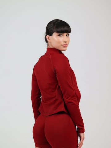 neverover Kurtka sportowa 'Hue Jacket' w kolorze czerwony