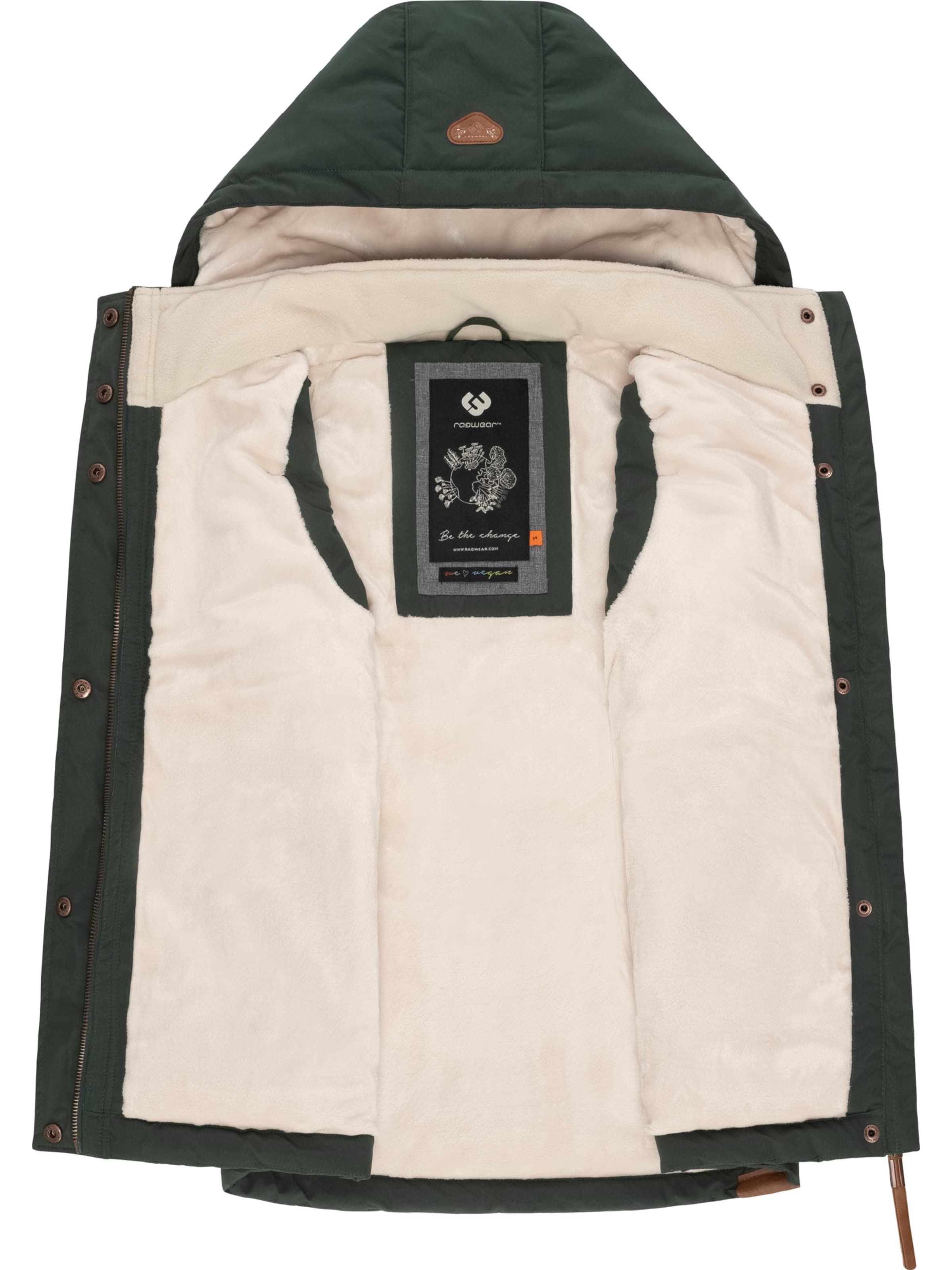 Ragwear Vest 'Hesty' in Green