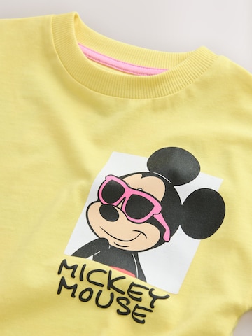 Next Shirt 'Mickey Mouse' in Yellow