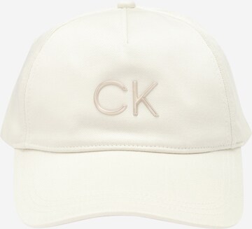 Calvin Klein - Gorra en blanco