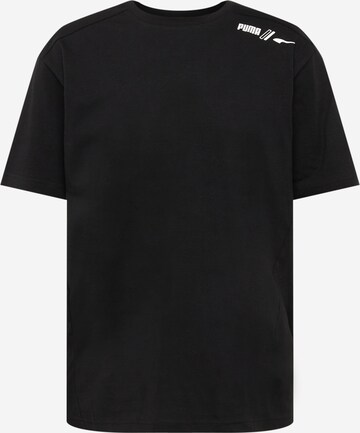 T-Shirt fonctionnel PUMA en noir : devant