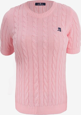 Jimmy Sanders Sweater in Pink: front