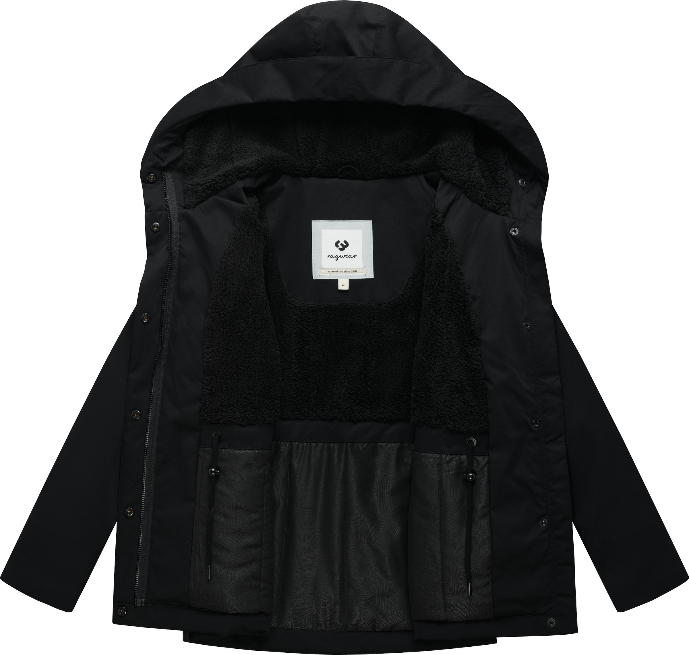 Giacca funzionale 'Padmini B Y' di Ragwear in nero