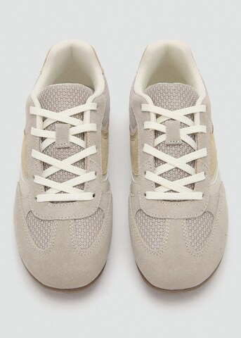MANGO KIDS Sneakers 'Romeo' in Beige