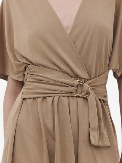 No Matter What Jumpsuit in de kleur Beige, Productweergave