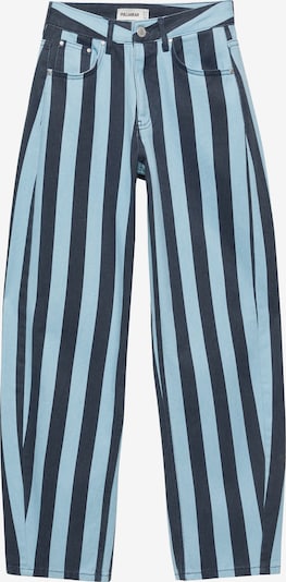 Pull&Bear Farkut koossa 24-25 värissä laivastonsininen / vaaleansininen, Tuotenäkymä
