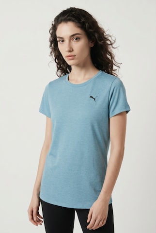 PUMA - Camiseta funcional 'TAD Essential' en azul: frente