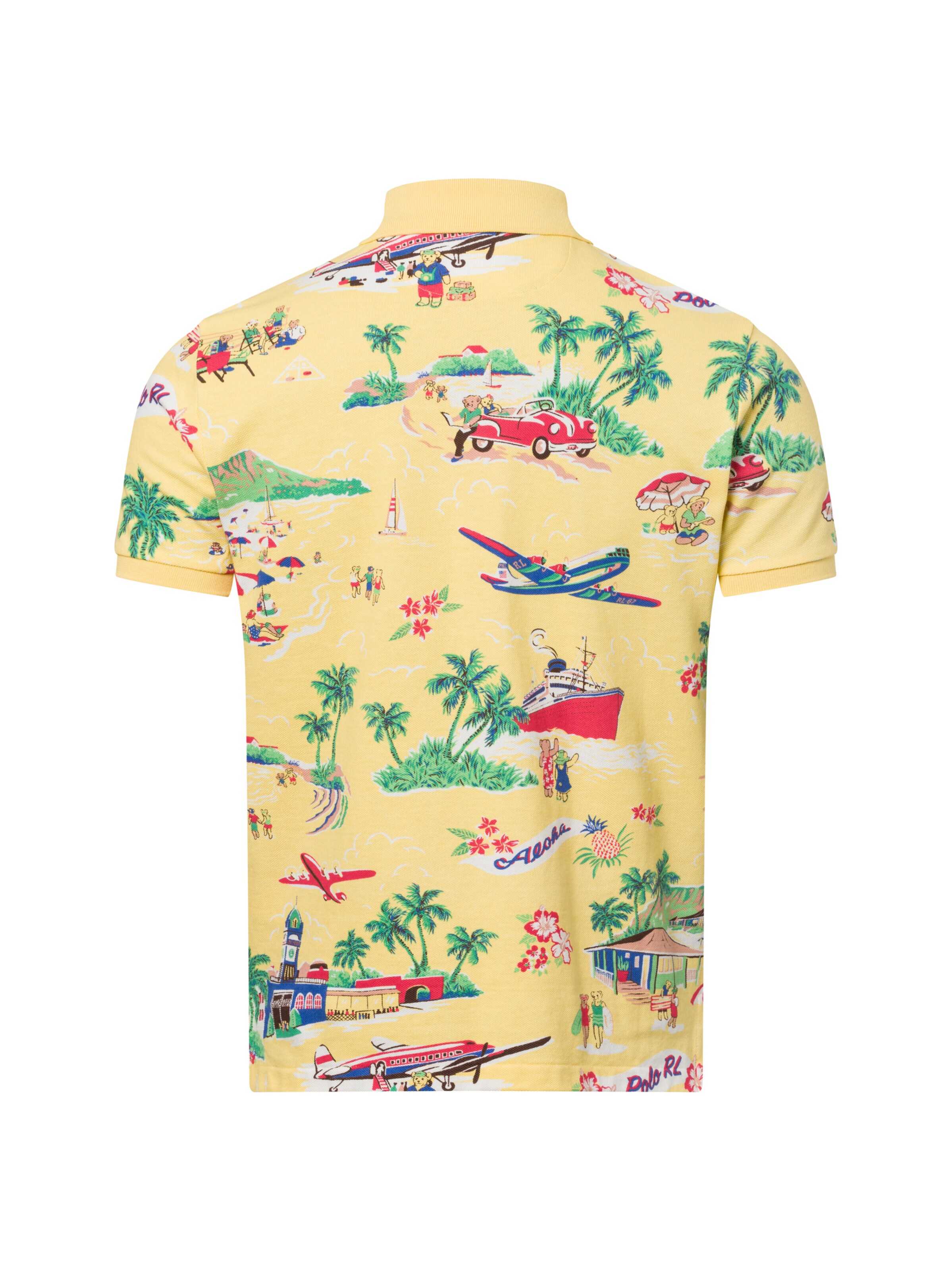 T-Shirt Polo Ralph Lauren en jaune