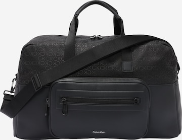 Calvin Klein Обычный Дорожная сумка в Черный: спереди