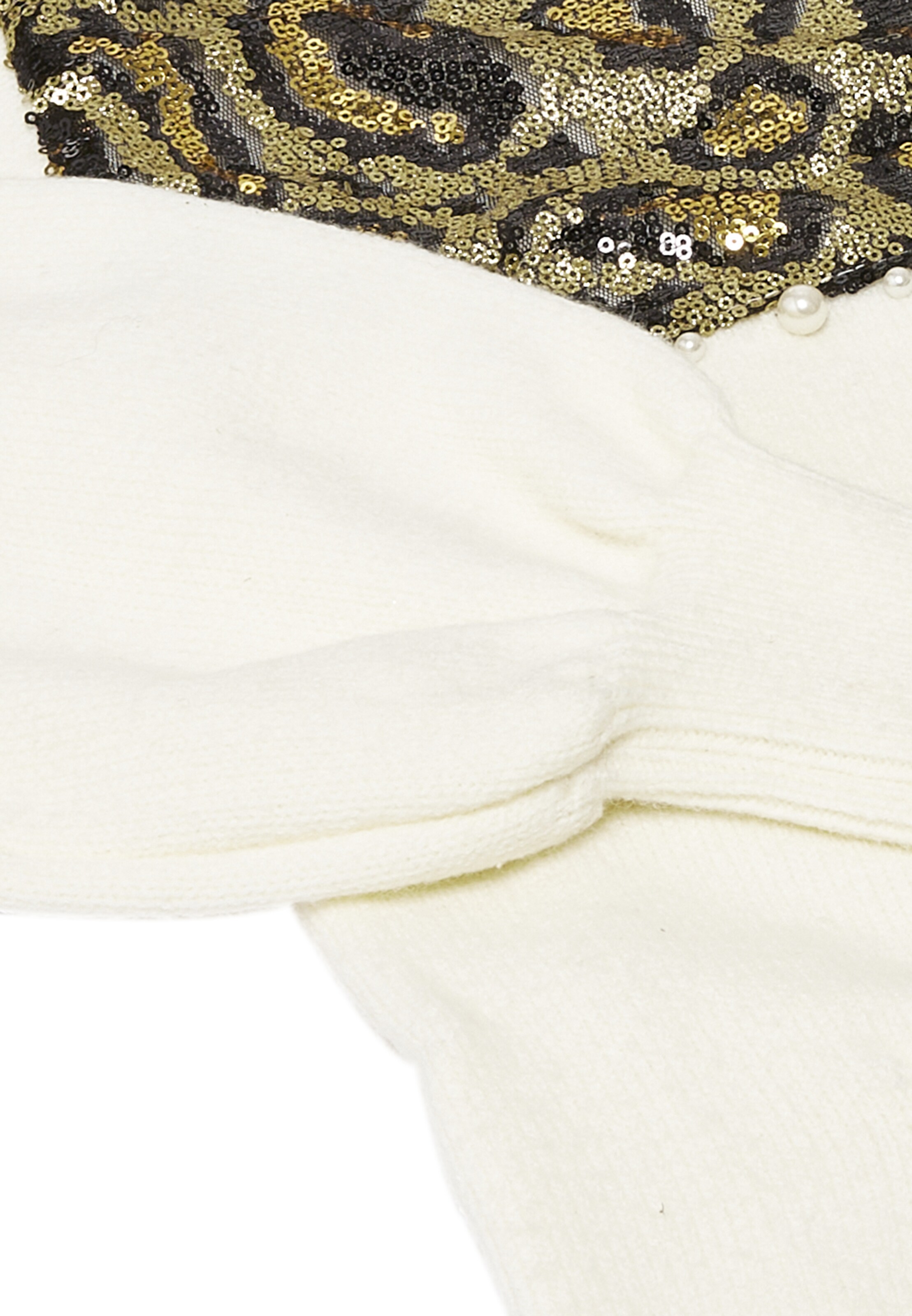 IMANE Knit cardigan in White