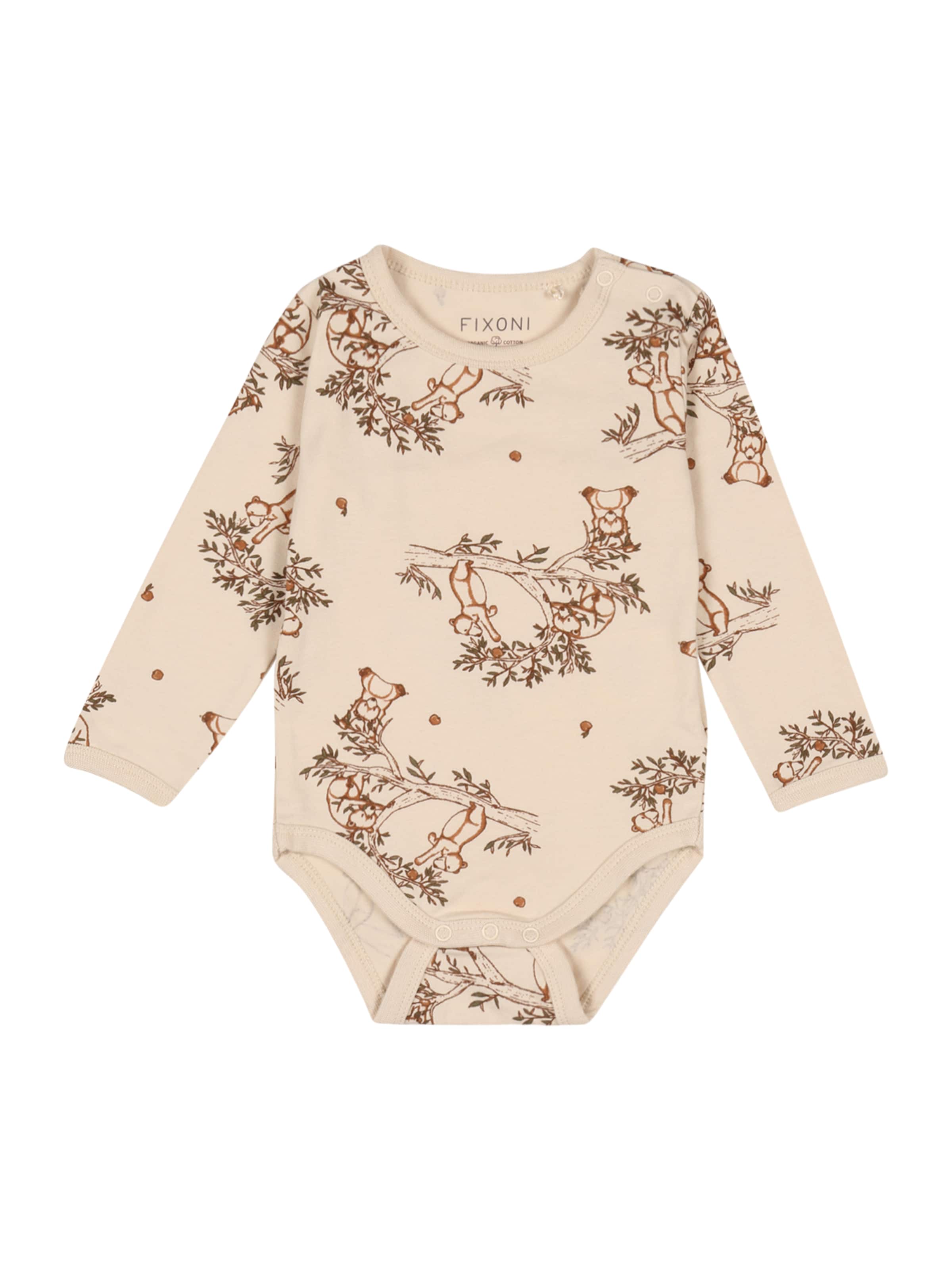 Fixoni Ползунки/боди в Бежевый: спереди