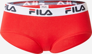 FILA Boyshorts in Red: front