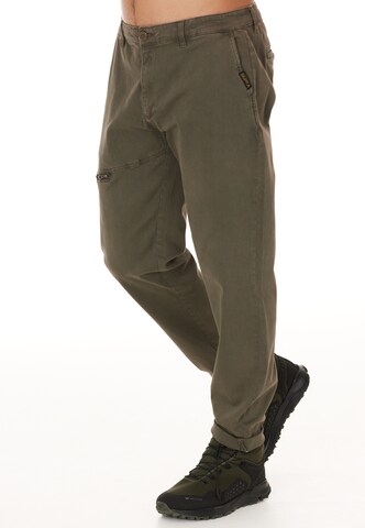 Whistler Regular Chino Pants 'Homer' in Green: front