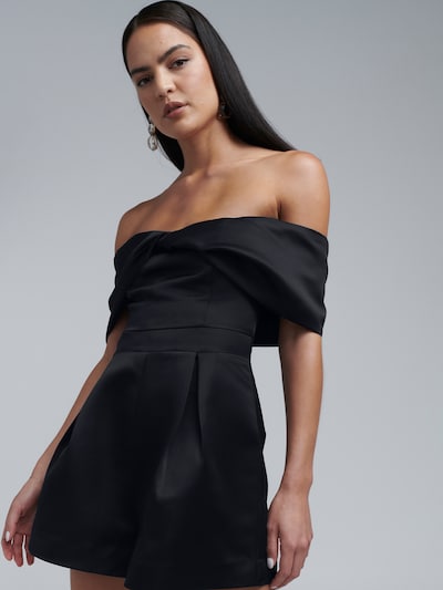 BWLDR Jumpsuit 'BRYNN PLAYSUIT' in schwarz, Produktansicht