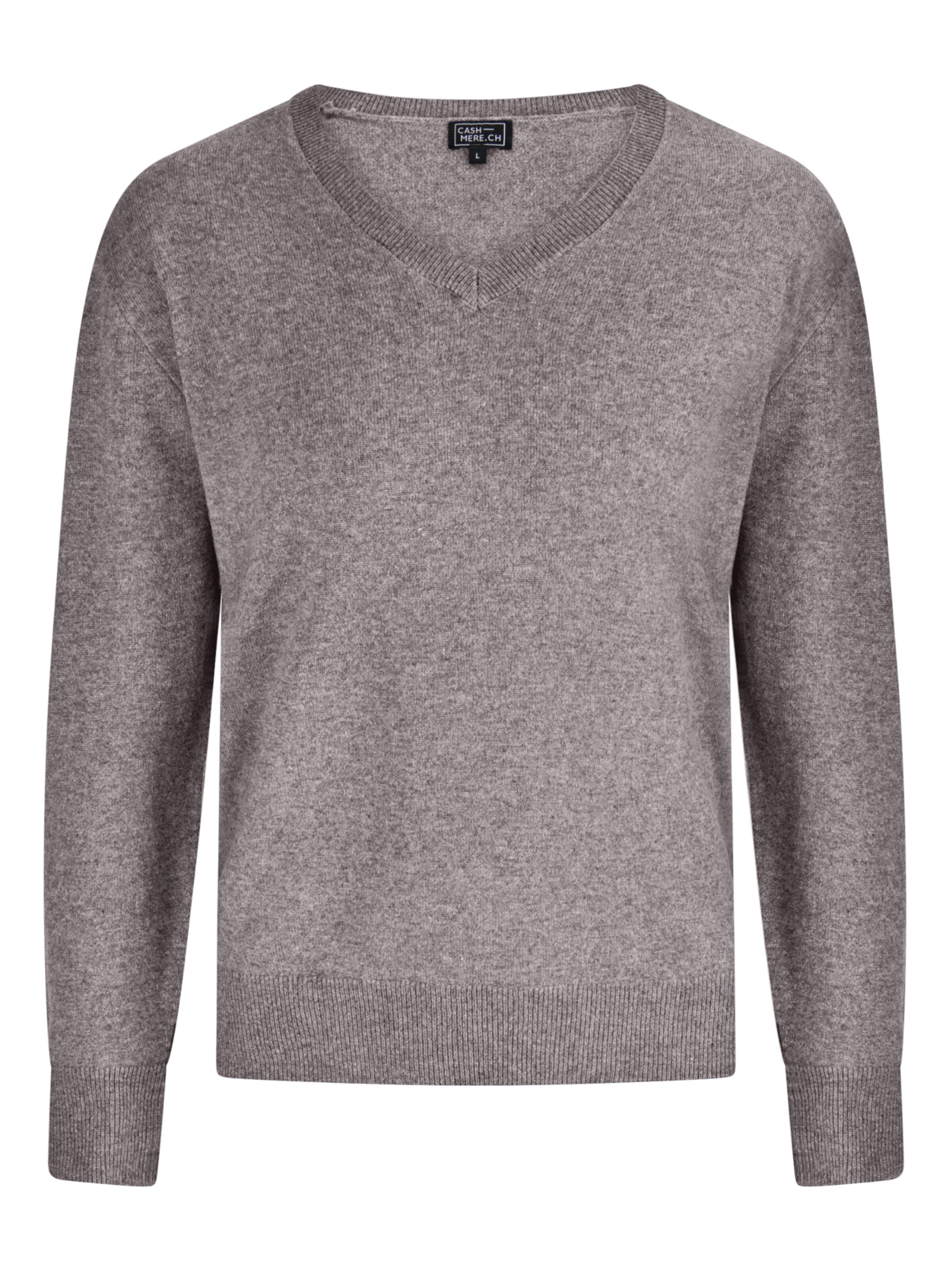 Pullover di CASH-MERE.CH in grigio: frontale