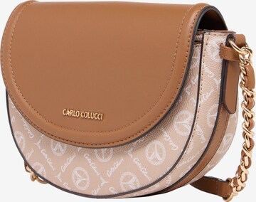 Sac bandoulière Carlo Colucci en beige