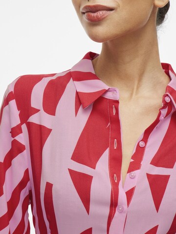 VILA Blousejurk 'VIAya Paya' in Rood