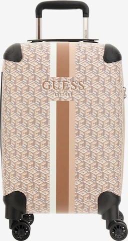 Trolley 'Wilder' di GUESS in beige: frontale