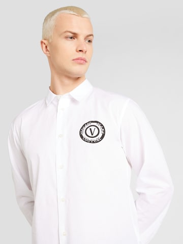 Versace Jeans Couture Regular fit Риза в бяло