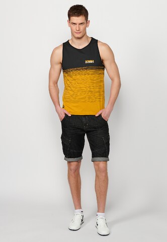 KOROSHI Tanktop in Gelb