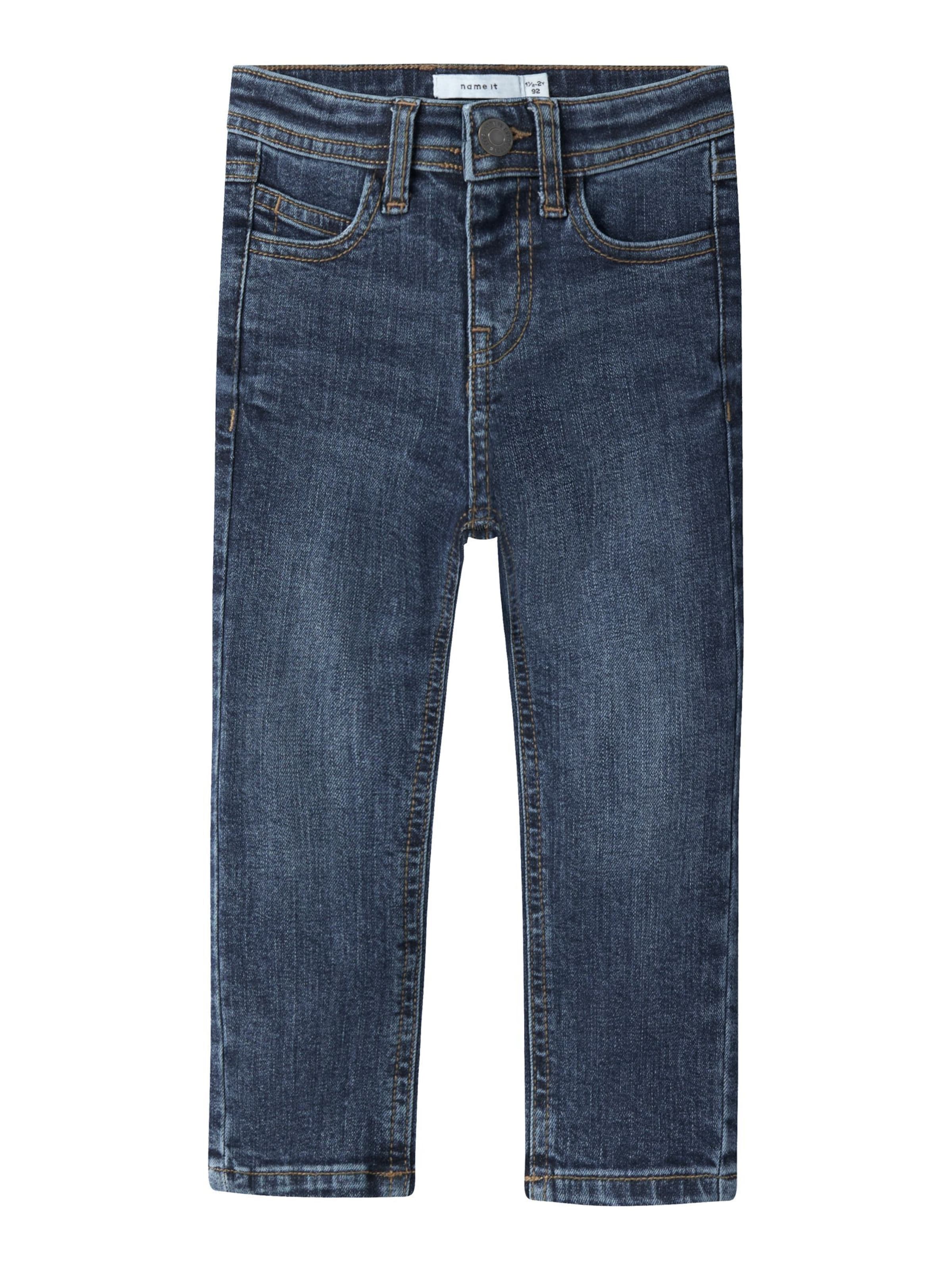 Jeans 'NMMSILAS' de la NAME IT pe albastru: față