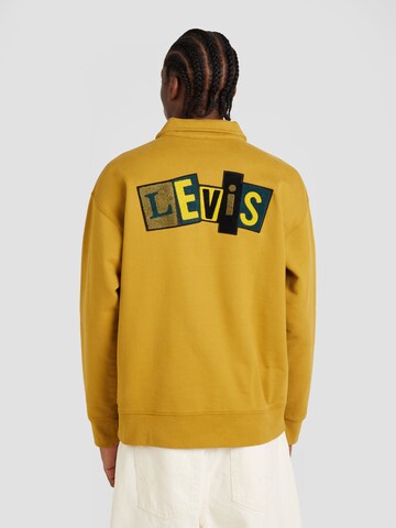 Levi's Skateboarding Sweatshirt in Groen: voorkant