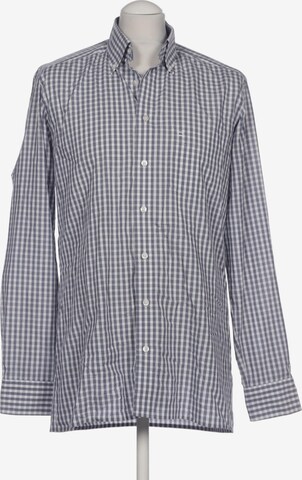 OPUS Button Up Shirt in M in Blue: front