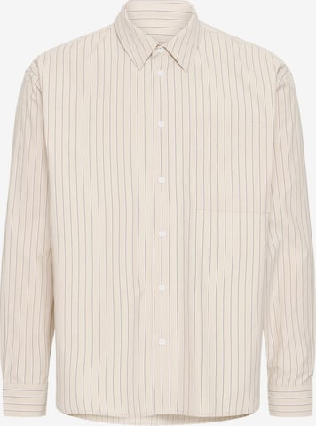 !Solid Comfort fit Button Up Shirt 'SDTucker' in Beige: front