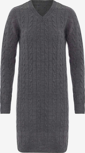 Megzta suknelė iš Moxx Paris, spalva – pilka, Prekių apžvalga
