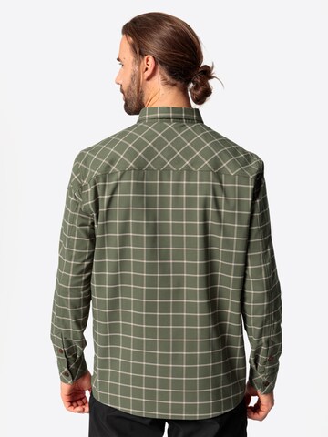 VAUDE Regular fit Functioneel overhemd 'M Jerpen Ls St Iv' in Groen