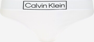 Calvin Klein Underwear String bugyik 'Reimagine Heritage' - fehér: elől